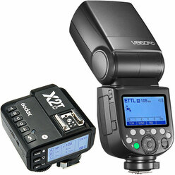 Вспышка Godox Ving V860IIIC TTL + Godox X2T-C TTL для Canon