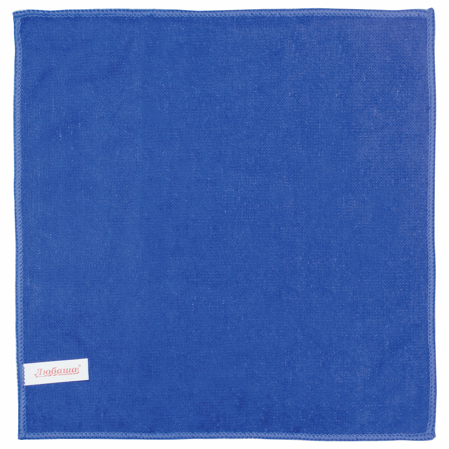 Квант продажи 4 ед. Салфетка универсальная, микрофибра, 30×30 см, синяя, любаша эконом, 603949 - фотография № 4