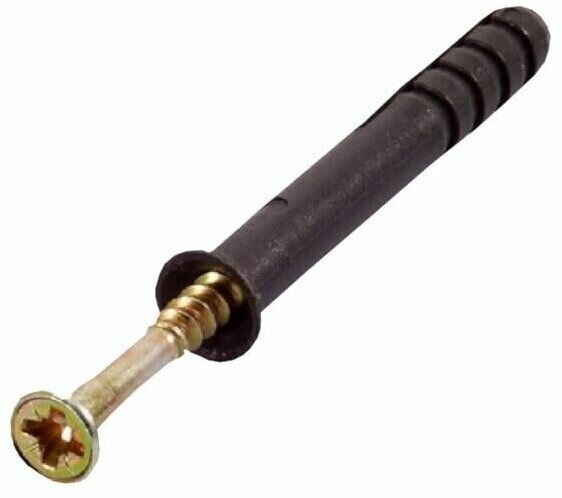 фото Дюбель с шурупом OMAX, 6х40 мм, потайной борт, в упаковке 150 шт.