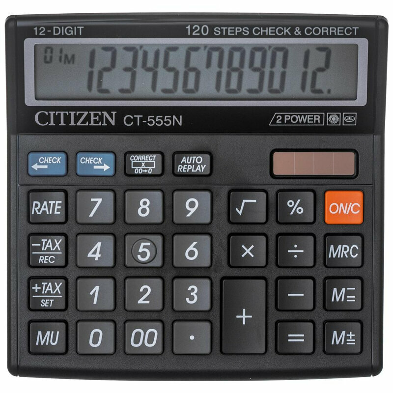 Калькулятор Citizen CT-555N