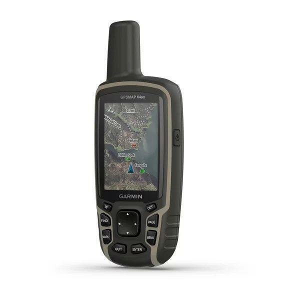 Навигатор Garmin GPSMAP 64SX + топокарта Россия (010-02258-11)