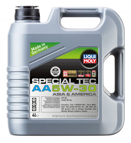 Моторное масло LIQUI MOLY Special Tec AA 5W-30 HC-синтетическое 4 л