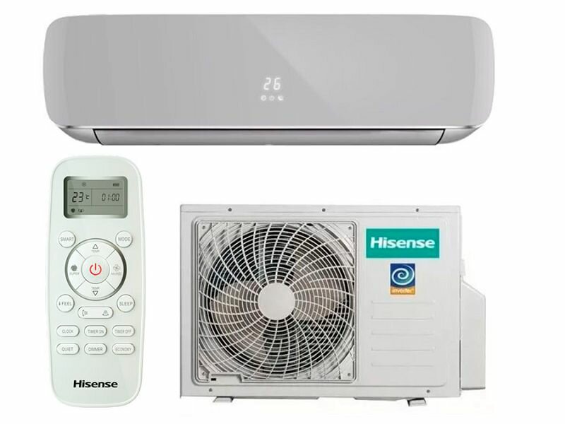 Настенный кондиционер Hisense Crystal Silver AS-07UW4RYDTG00(S)