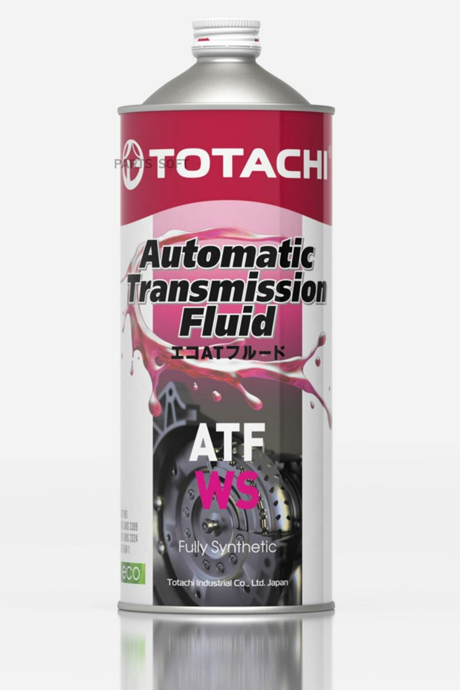 Масло трансмиссионное синтетическое TOTACHI ATF WS 1л 20801