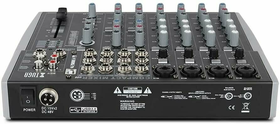 Professional Audio Mixer XTUGA MX12 12