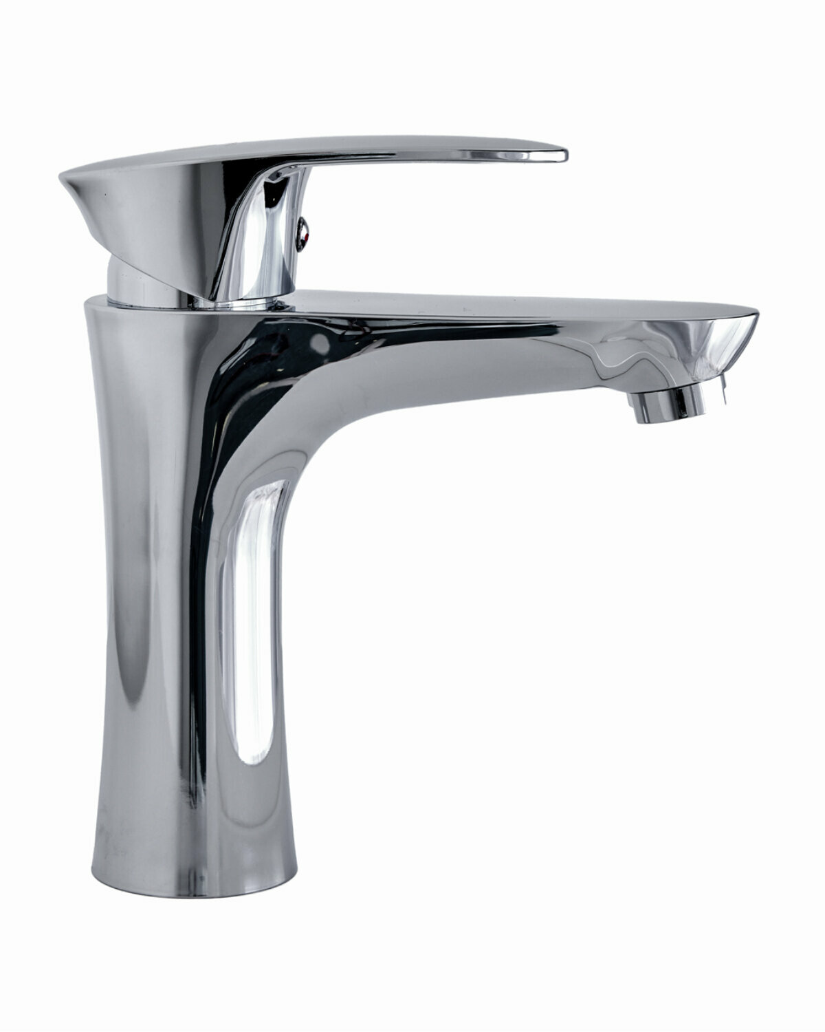 фото OneLife OL09021cr полимерный смеситель для раковины, хром