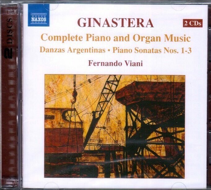 Ginastera - Complete Piano & Organ Music - Naxos CD Deu ( Компакт-диск 2шт) danzas argentinas toccata