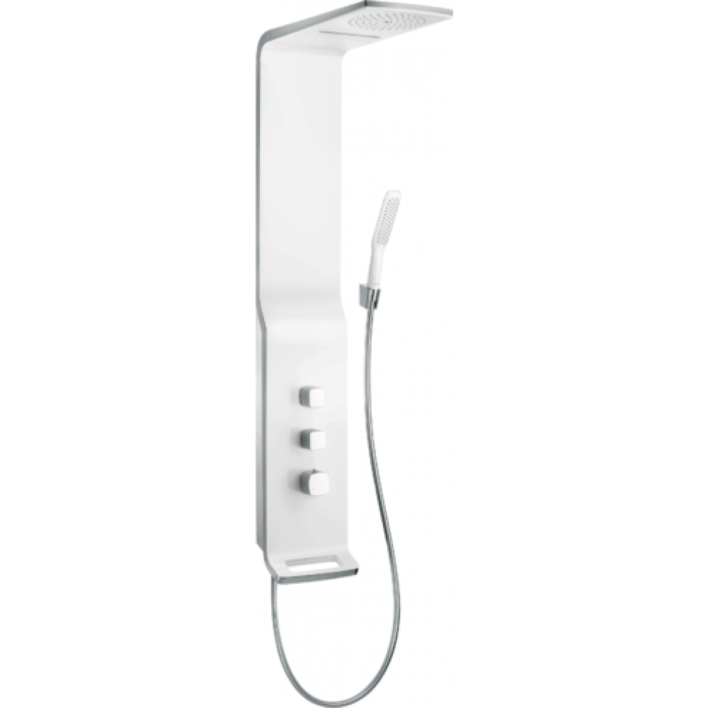 Душевая панель Hansgrohe Raindance Lift 27008400 белый/хром