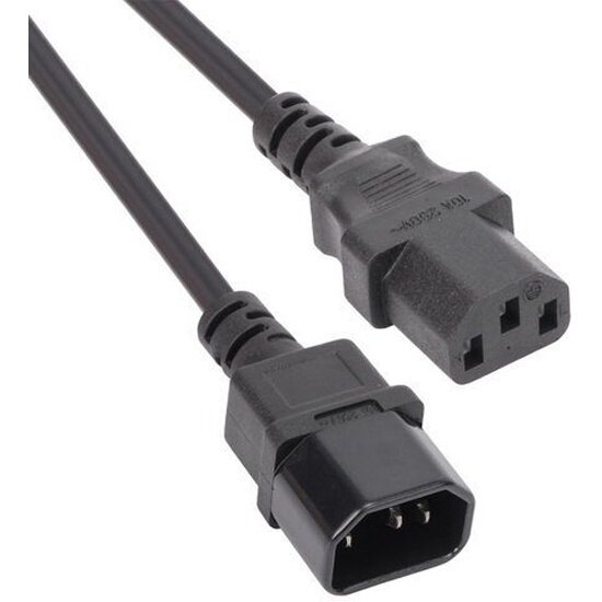 Кабель VCOM монитор - компьютер 220V (UPS/устройство) , 5,0м