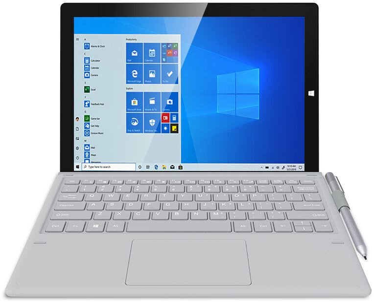 Планшет Jumper Ezpad i7 Core i7 7Y75 (1.3) 2C RAM8Gb ROM128Gb 12" IPS 2160x1400 Windows 10 Home серый 2Mpix BT WiFi Touch microSD 256Gb mHDMI