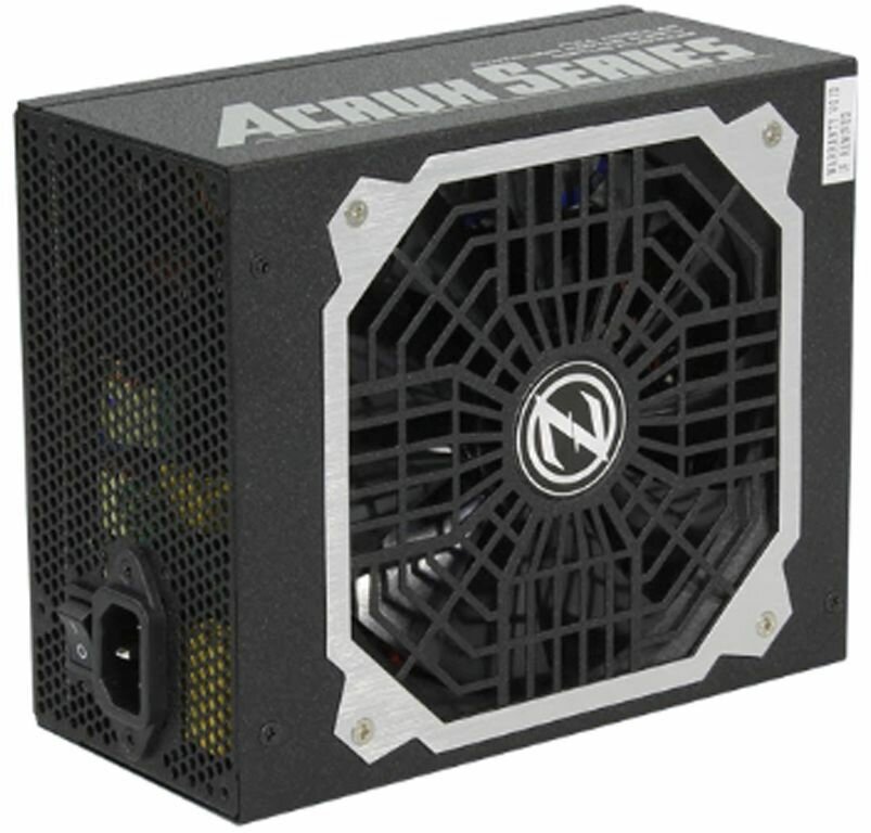 Блок питания Zalman ATX 1000W ZM1000-ARX 80+ platinum (24+4+4pin) APFC 135mm fan 12xSATA Cab Manag RTL