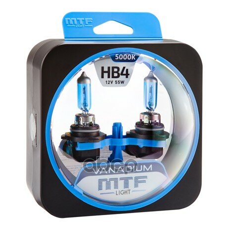  Mtf Hb4 9006 12v 55w Vanadium 5000k - 2  MTF Light . HVN12B4