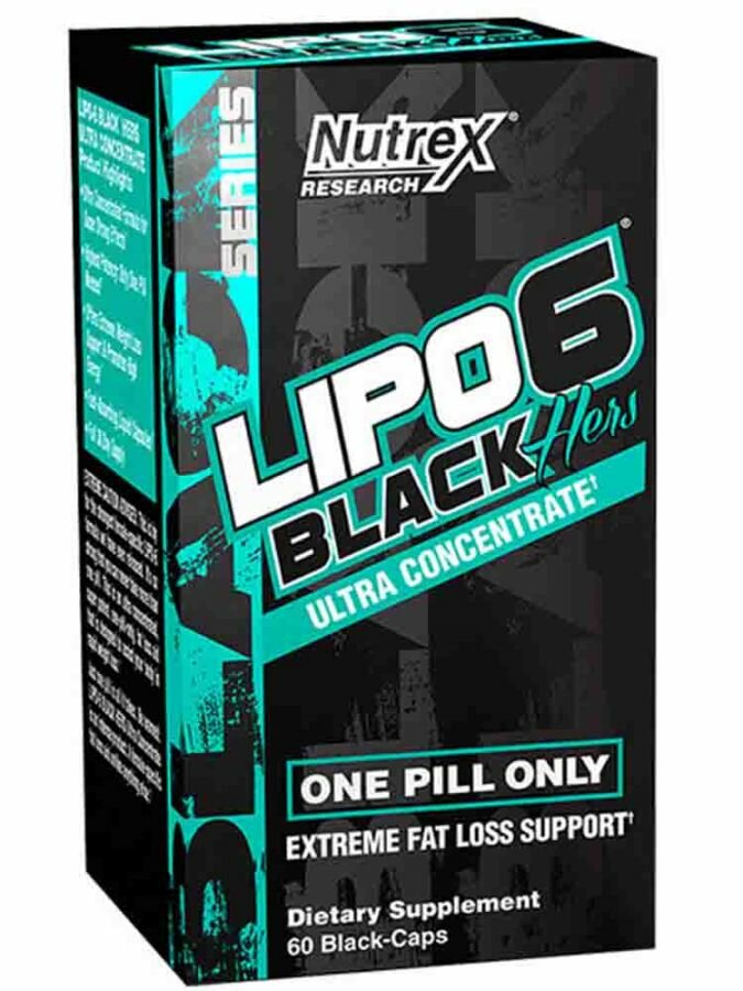 Жиросжигатель Nutrex Lipo-6 black Hers ультра-концентрат (60 cap)