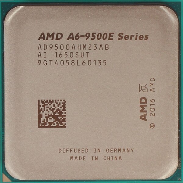 Процессор AMD A6 9500E 3.0GHz, AM4 (AD9500AHM23AB), OEM