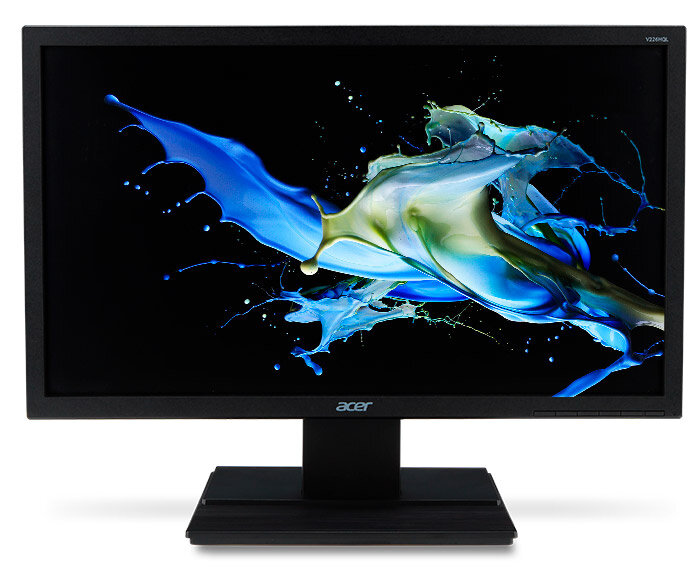 Монитор Acer 21.5" V226HQLBbd черный TN+film LED 5ms 16:9 DVI матовая 10000000:1 200cd 90гр/65гр 192