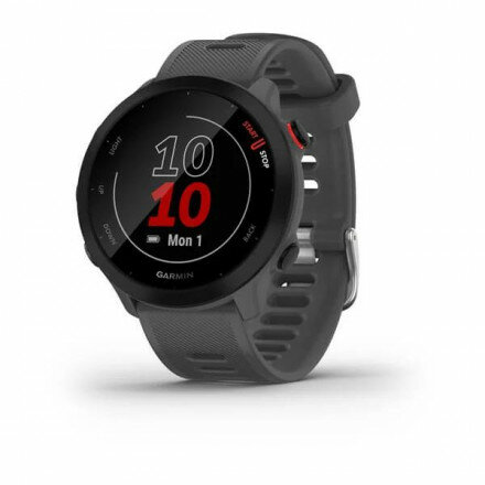 Беговые часы Garmin forerunner 55 серые серый