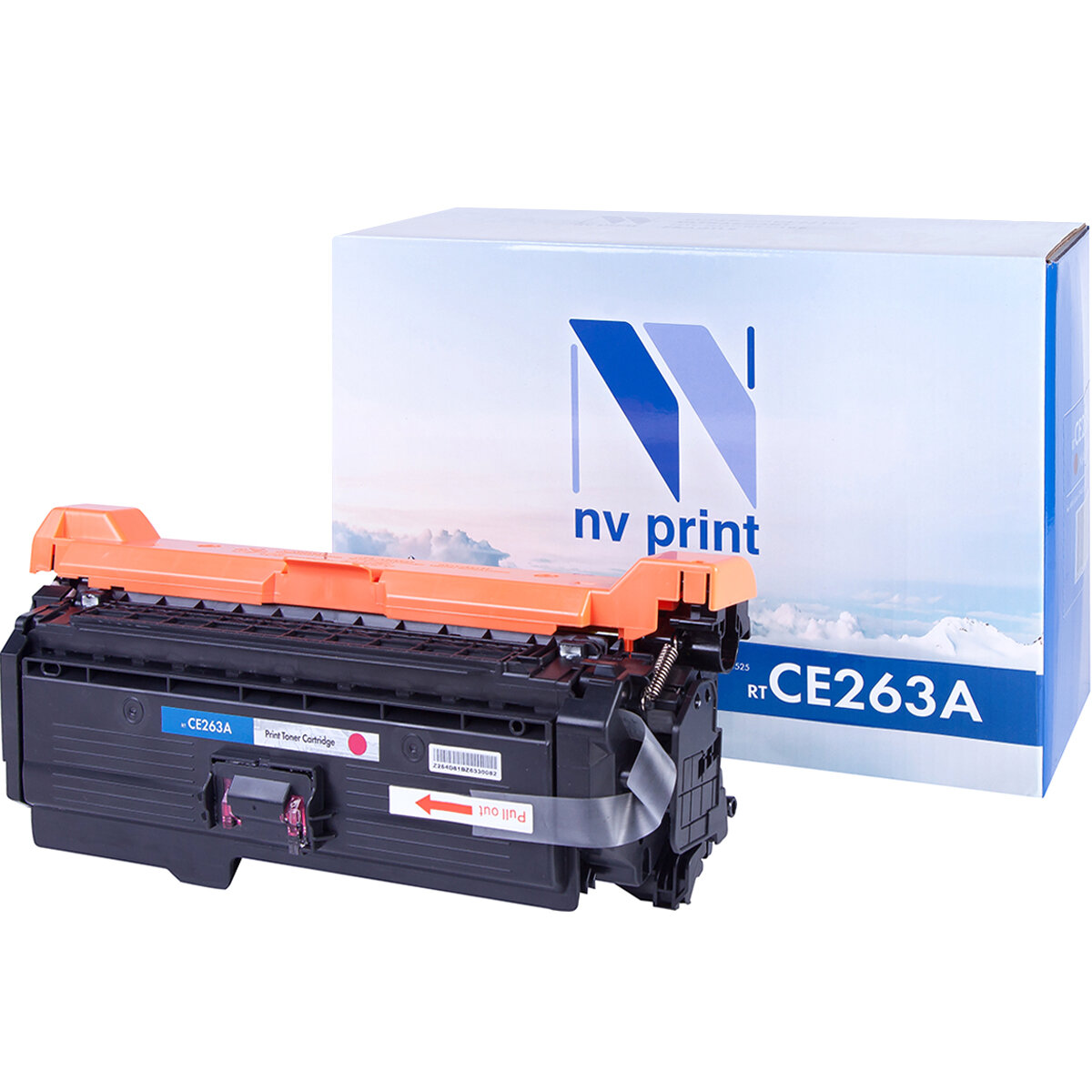 Совместимый картридж NV Print NV-CE263A Magenta (NV-CE263AM) для HP LaserJet Color CP4025n, CP4025dn, CP4525n, CP4525dn, CP4525xn