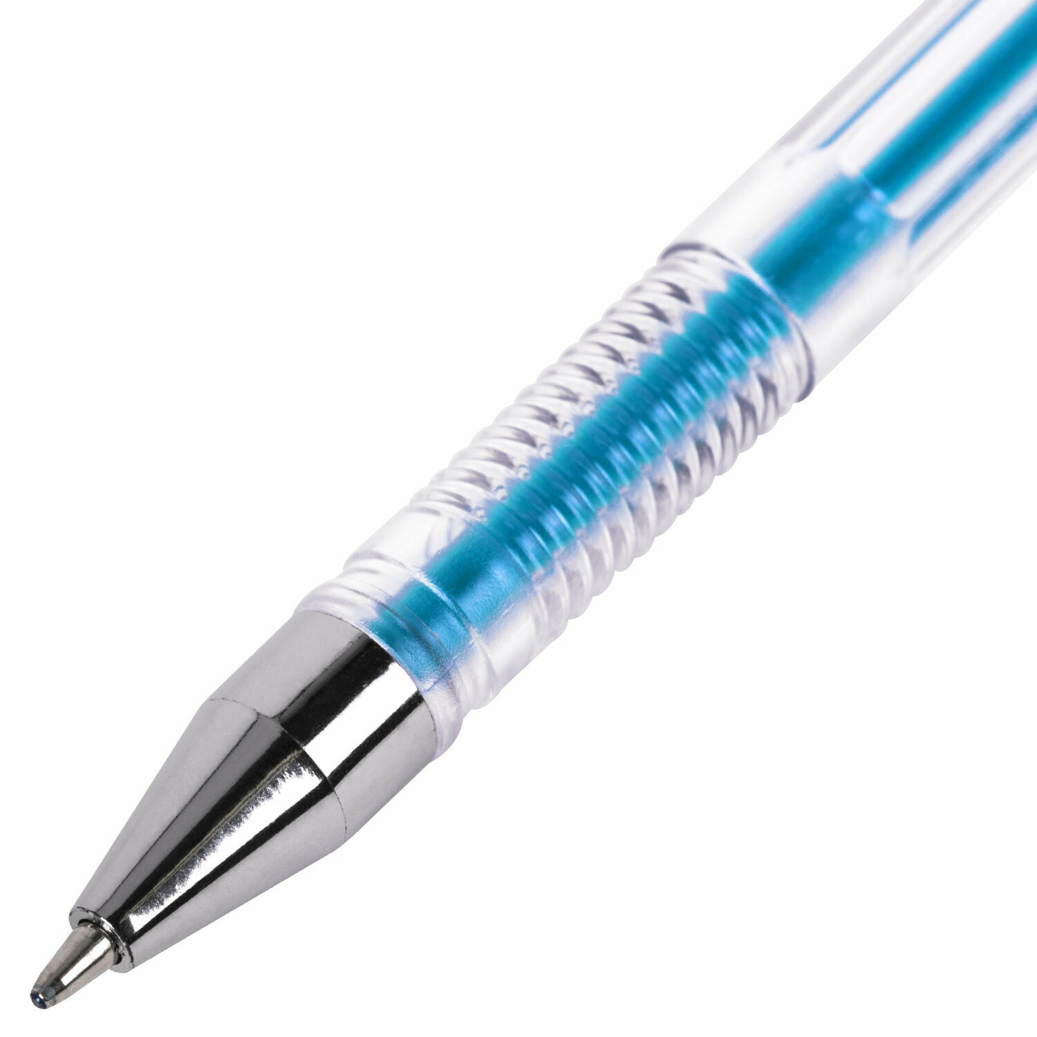 Ручки гелевые неон BRAUBERG "EXTRA", набор 6 цветов, узел 0,7 мм, линия 0,35 мм, 143911 - фотография № 6