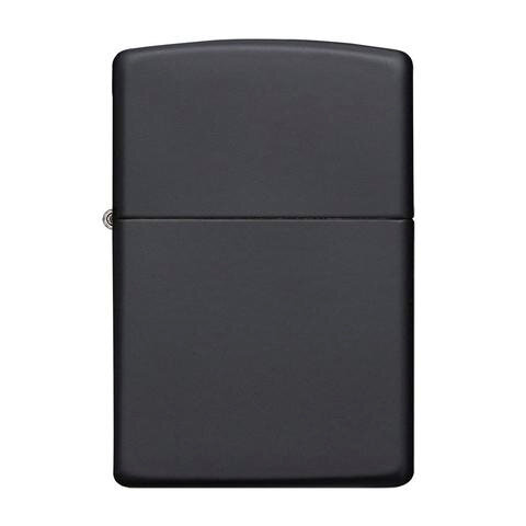 Зажигалка с покрытием Black Matte Zippo арт. 218 - фотография № 1