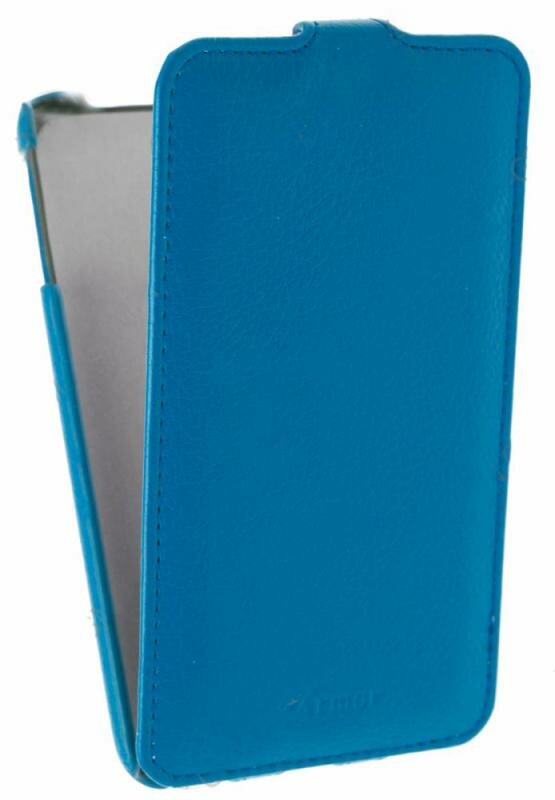 Кожаный чехол для Samsung Galaxy Note 3 Neo (N7505) Armor Case "Full" (Голубой)