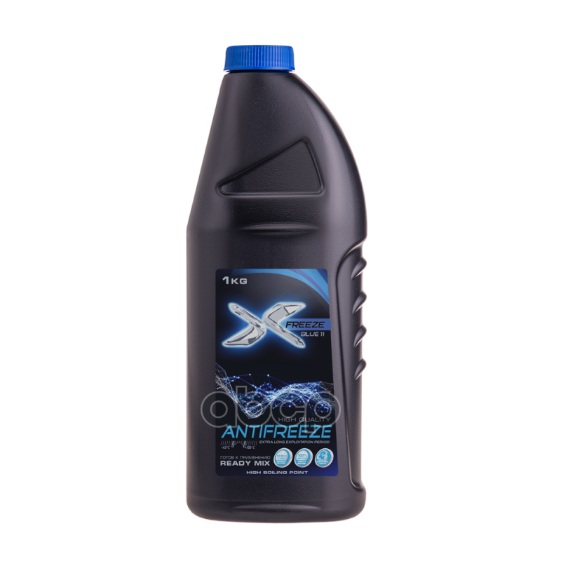 Антифриз X-Freeze Antifreeze Blue G11 Готовый -40c Синий 1 Кг 430206065 X-FREEZE арт. 430206065