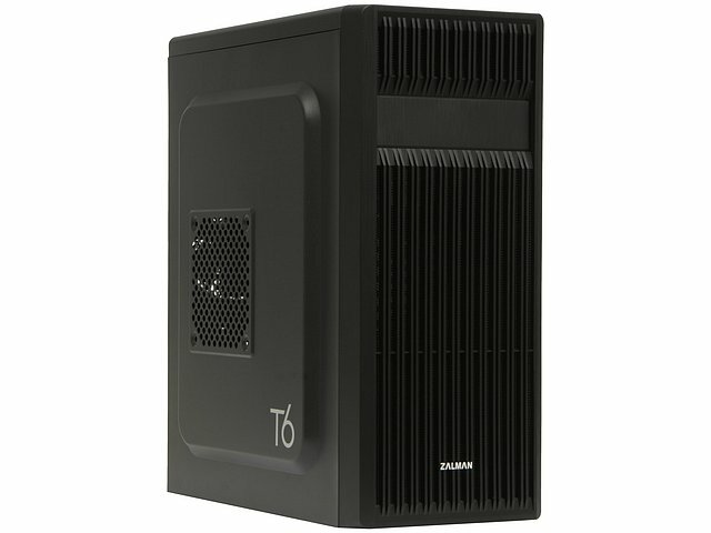 Корпус Zalman Корпус Miditower Zalman T6, ATX, черный (без БП)