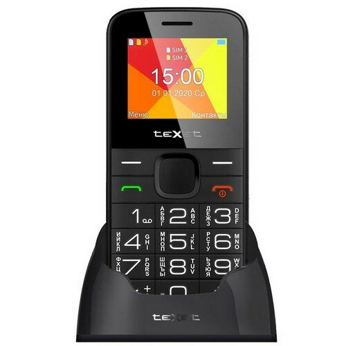 Мобильные телефоны TEXET TM-B201 черный