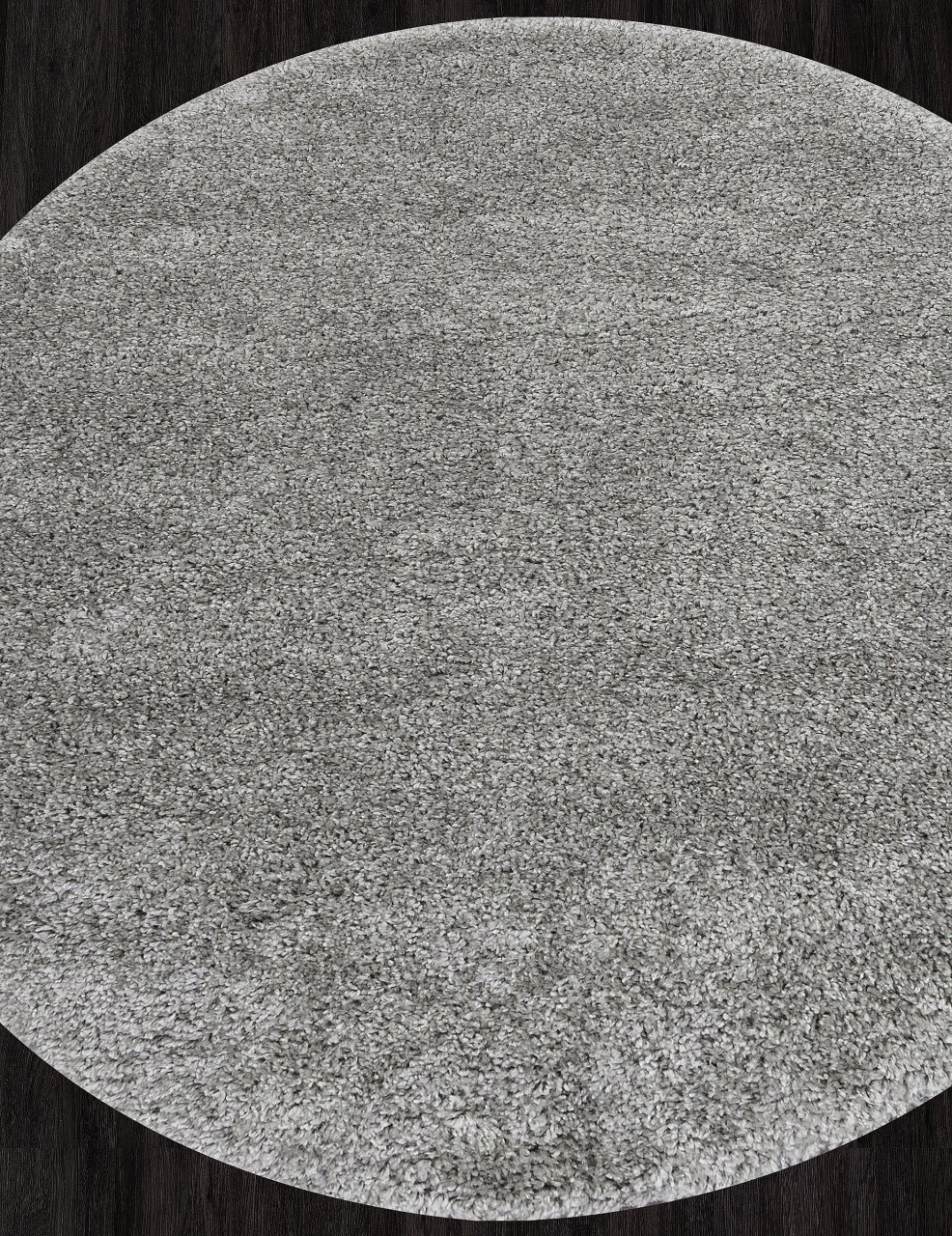 Ковер SHAGGY TREND - Круг LIGHT GRAY Ковер на пол, в гостиную, спальню, в ассортименте, Турция, Бельгия, Россия (150 см. на 150 см.)