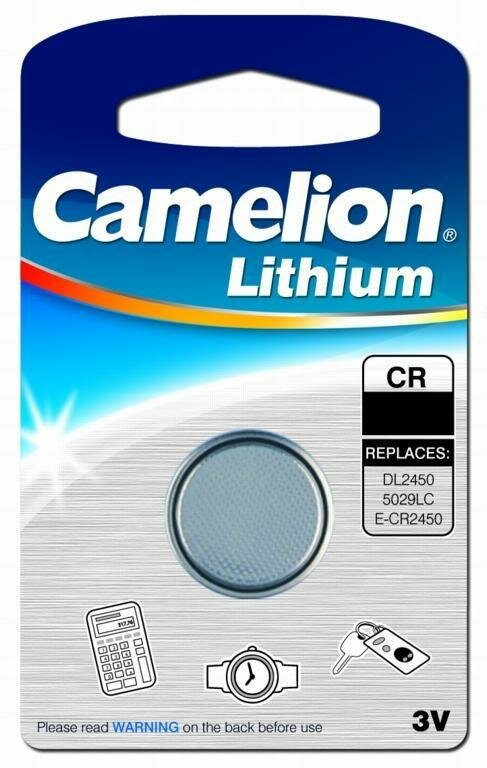 Элемент питания литиевый CR CR2320 BL-1 (блист.1шт) Camelion 3611 ( 2 упак.)