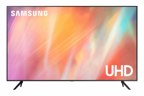 Телевизор SAMSUNG UE85AU7100UX, 84.6", 4K Ultra HD, черный