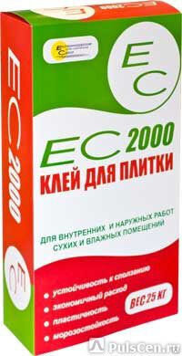 Клей для плитки EC 2000 25