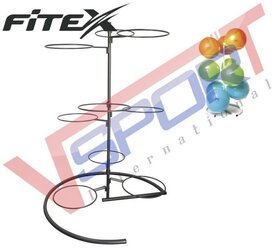 Стойка Fitex FTX-6404 для гимнастических мячей на 9 мячей