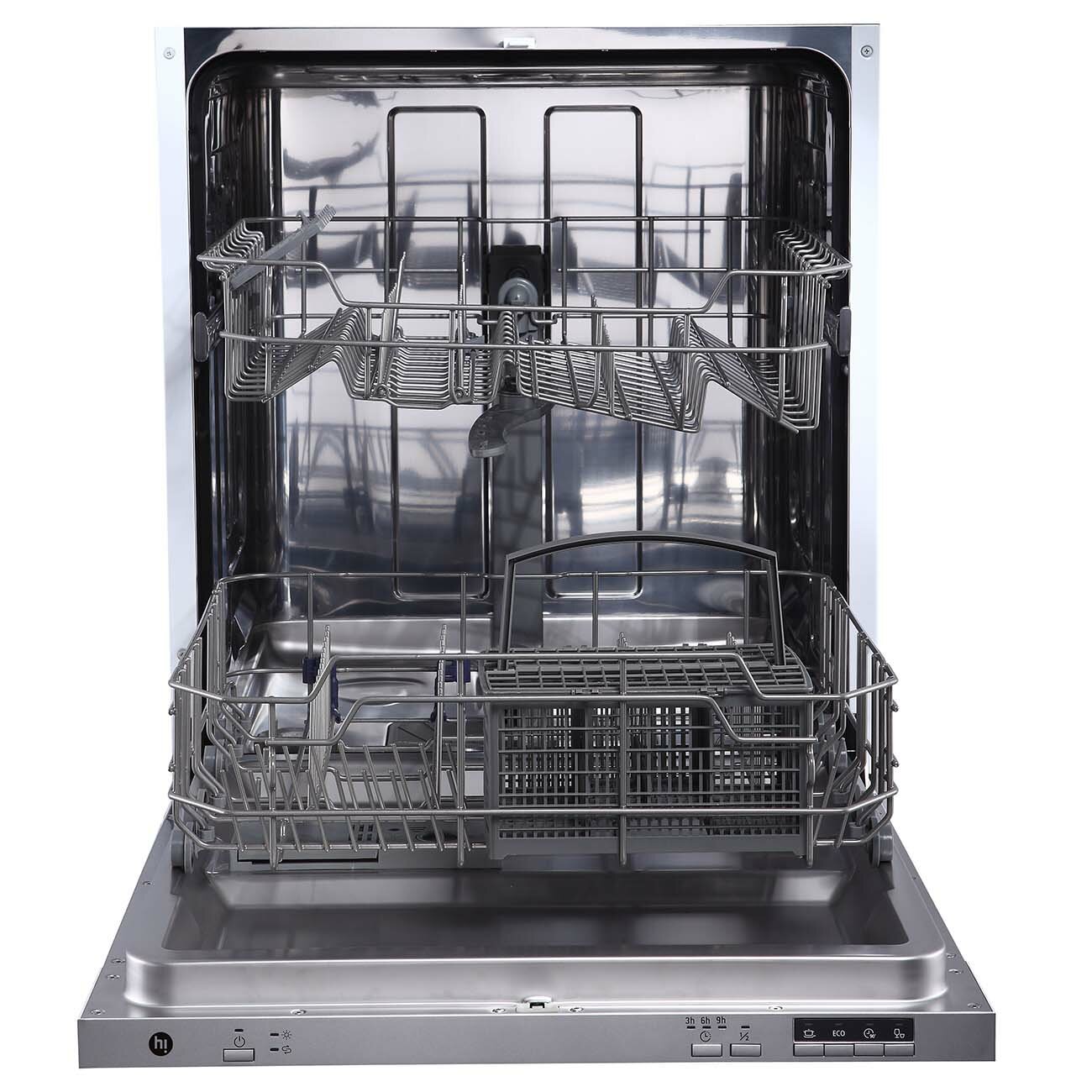 Встраиваемая посудомоечная машина 60 см Hi HBI612A1S - фотография № 2