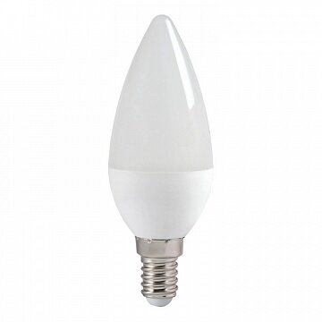 Лампа светодиодная ECO C35 свеча 7Вт 230В 4000К E14 | код. LLE-C35-7-230-40-E14 | IEK (7шт.в упак.)