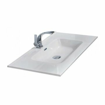 Раковина керамическая BelBagno BB700/390ETL 710х390х170 Полувстраиваемая/подвесная, цвет белый - фотография № 3