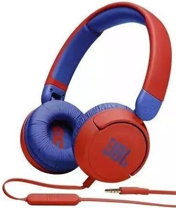 Гарнитура накладные JBL JR 310 1.2м красный проводные оголовье (jbljr310red) Jbljr310red