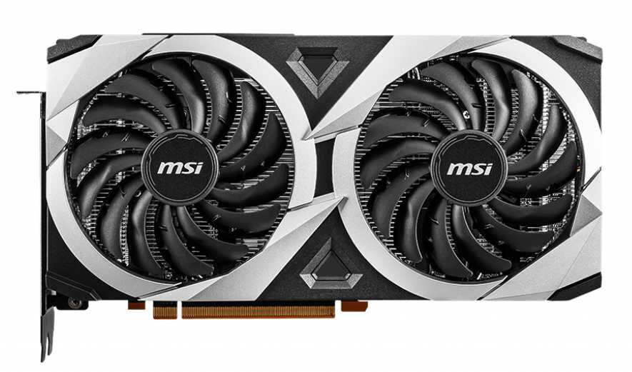 Видеокарта RX6700XT 12Gb GDDR6 MSI RX 6700 XT MECH 2X 12G OC