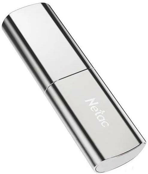 Флешка 512Gb Netac NT03US2N-512G-32SL USB 3.0 серебристый