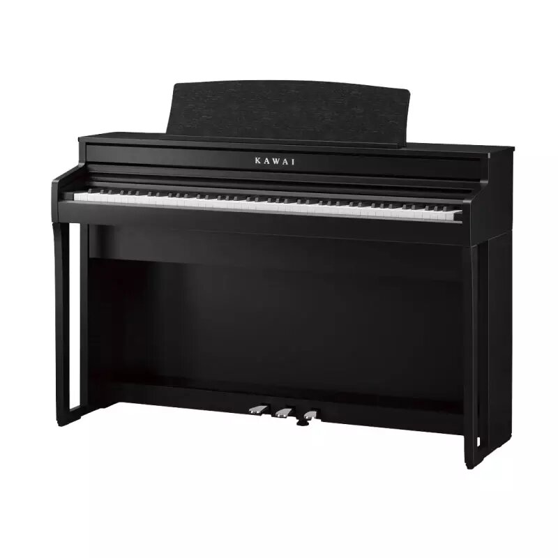 KAWAI CA49B - цифр. пианино, механика GFC, OLED дисплей, 19 тембров, 20 ВТ x 2, цвет черный матовый