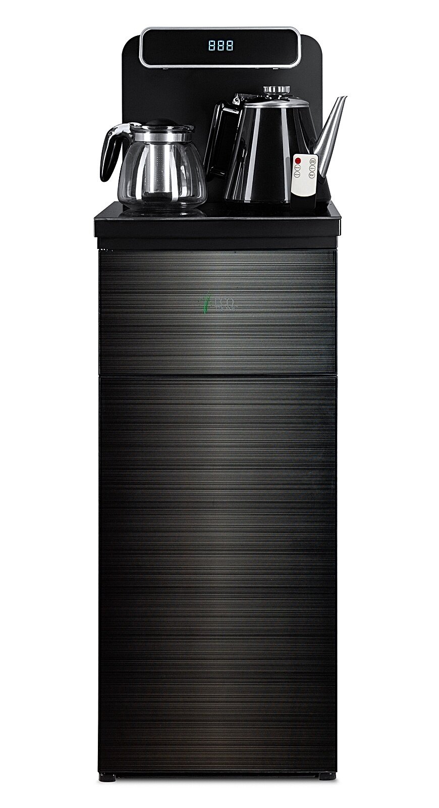Кулер для воды Ecotronic TB10-LNR black, напольный с чайным столиком (11736) - фотография № 1