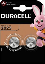 Набор батареек Duracell Specialty CR2025 2 шт