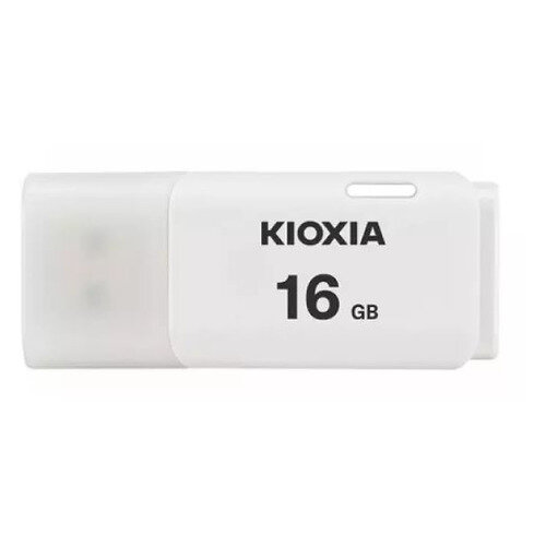 Флешка USB Toshiba Kioxia TransMemory U202 16ГБ, USB2.0, белый [lu202w016gg4]