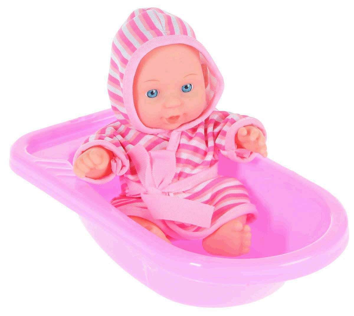 Пупс Карапуз 20 см в ванночке арт.222-A-RU