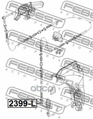 Обратный Клапан Омывателя Стекла Febest арт. 2399-L - фотография № 2