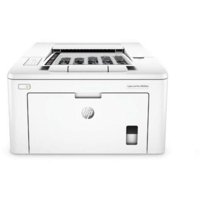  HP LaserJet Pro M203dn (A4, 1200dpi, 28ppm, 256MB, 2 trays 250+10, USB/Eth, Cartridge 1000 pages in box, 1 warr, repl.CF455A)