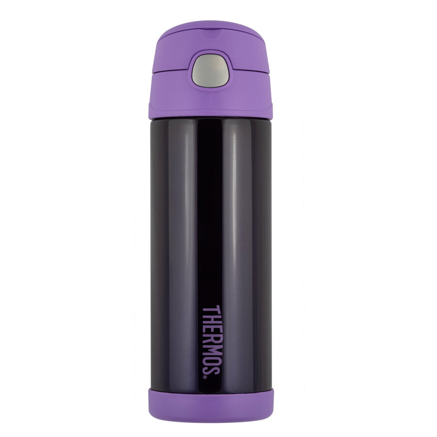 Термос детский с трубочкой THERMOS F4023PL 0.47л, фиолетовый