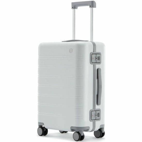 Чемодан NINETYGO manhattan frame luggage -24'' - белый