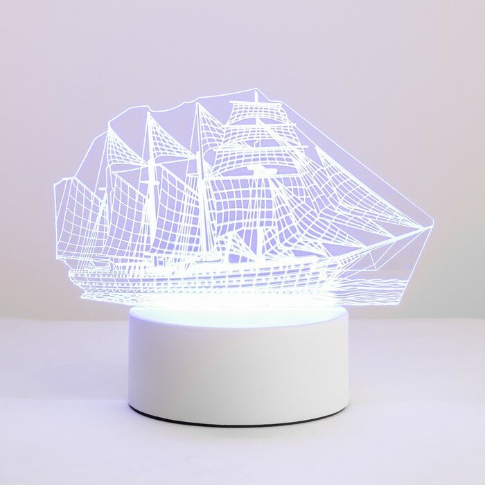 RISALUX Светильник "Фрегат" LED RGB от сети 9,5х15х16см - фотография № 10