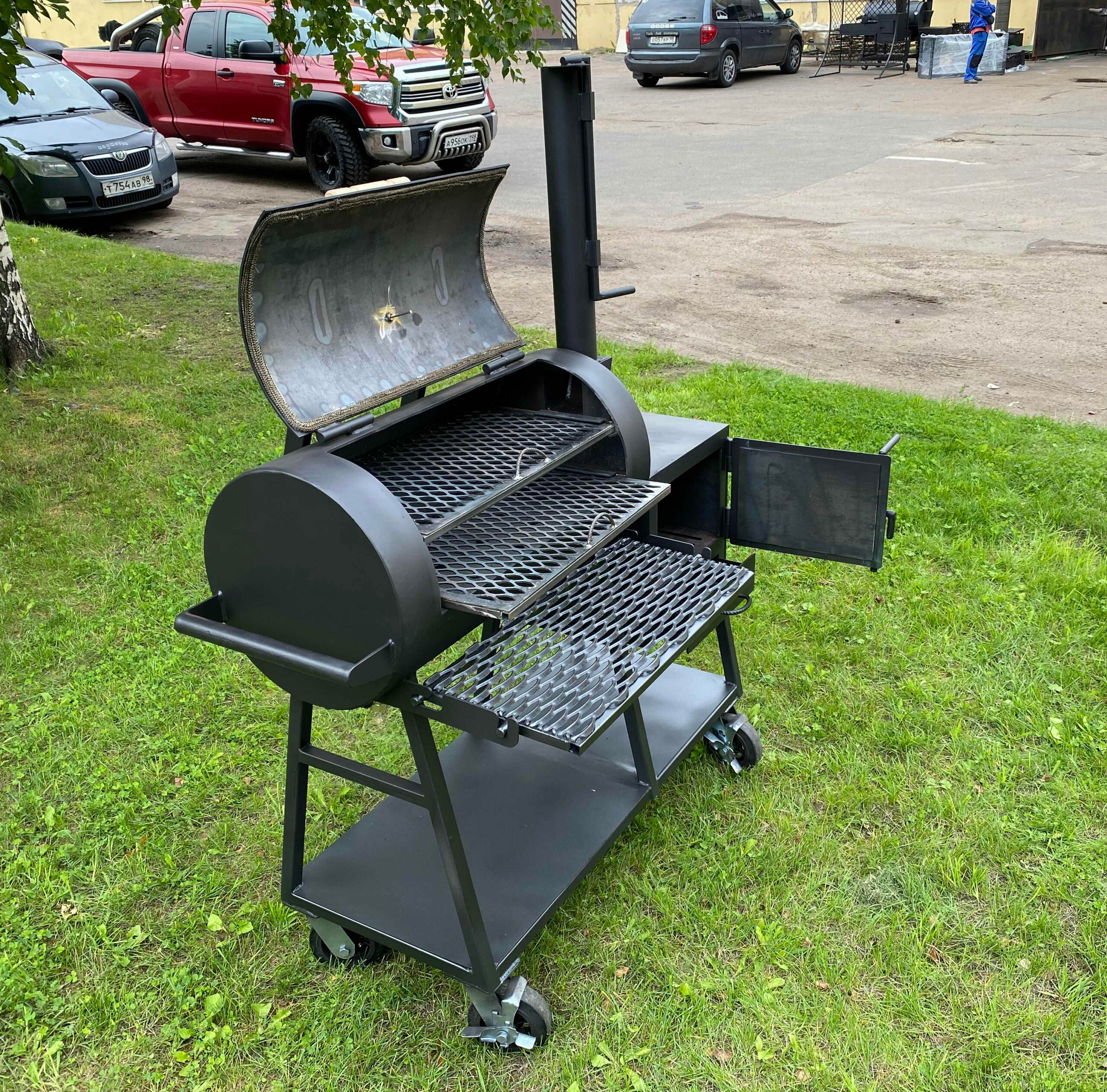 Дачный смокер, коптильня BBQ - фотография № 10