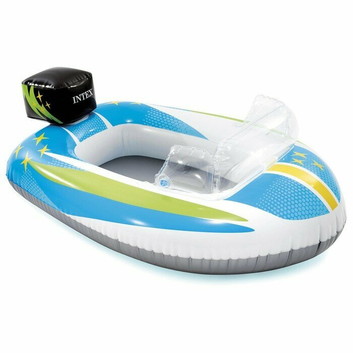 Лодка Pool Cruisers, от 3-6 лет, в ассортименте, 59380NP INTEX - фотография № 2